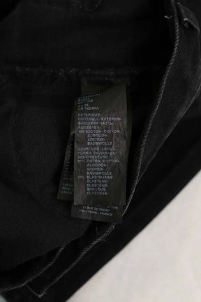Jean droit The Kooples Noir en Coton