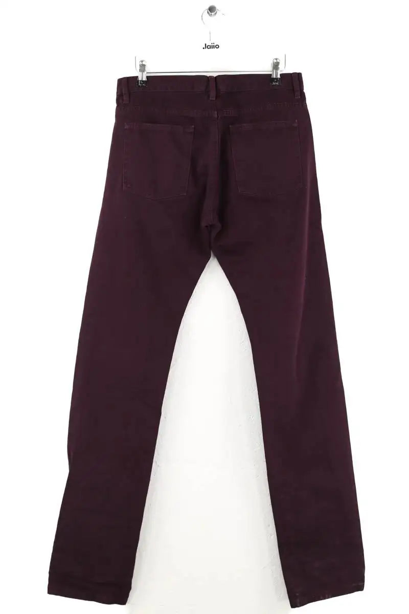 Jean droit The Kooples Violet en Coton