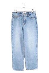 Jean droit Tommy Hilfiger Bleu en Coton, taille L - Seconde Main