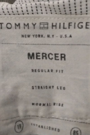 Jean droit Tommy Hilfiger Gris en Coton