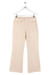 Jean droit Vanessa Bruno Beige en Coton - élasthanne, taille L - Seconde Main