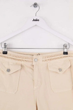 Jean droit Vanessa Bruno Beige en Coton - élasthanne