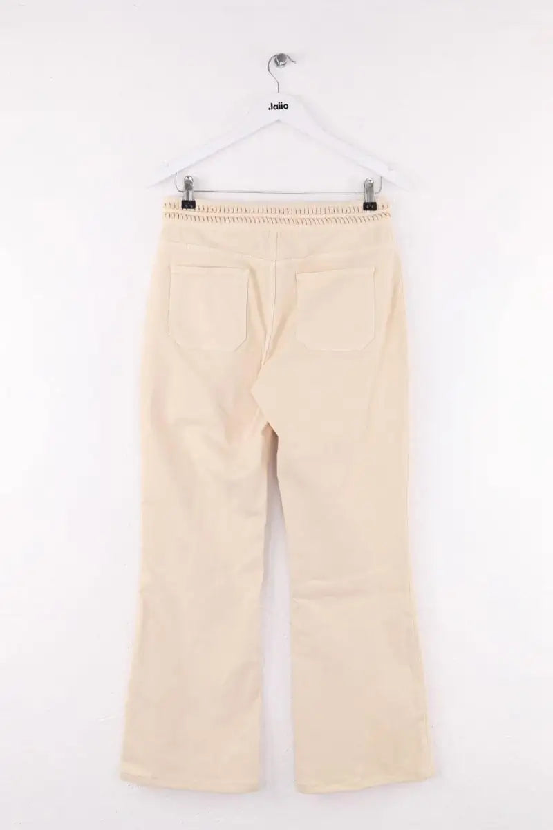 Jean droit Vanessa Bruno Beige en Coton - élasthanne