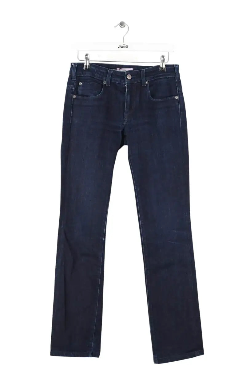 Jean droit Vanessa Bruno Marine en Coton, taille XS - Seconde Main