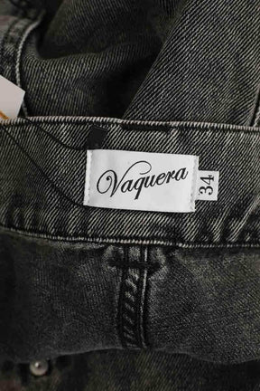 Jean droit Vaquera Gris en Coton
