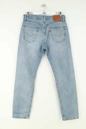 Jean droit W34 L34 Levi's 502 Bleu en Coton