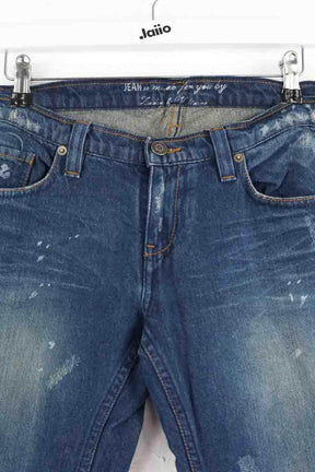 Jean droit Zadig & Voltaire Bleu en Coton