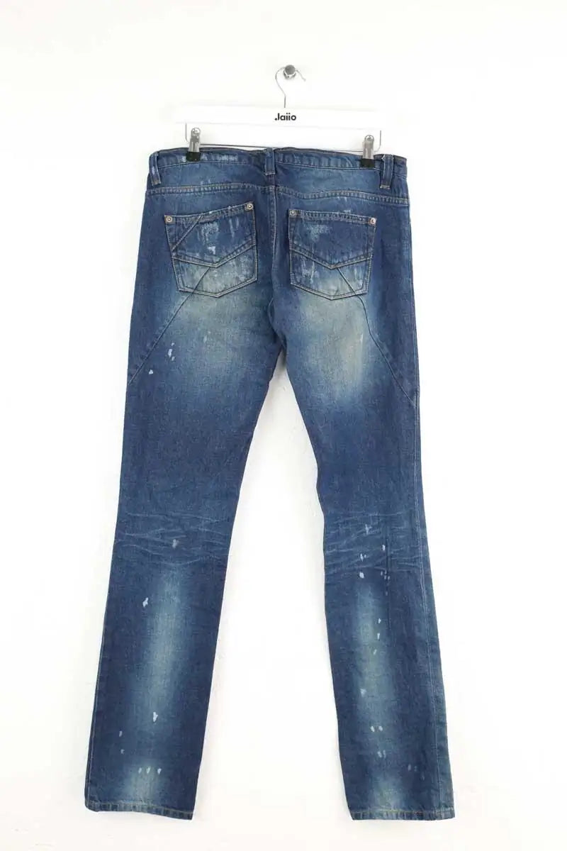 Jean droit Zadig & Voltaire Bleu en Coton
