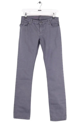 Jean droit Zadig & Voltaire Gris en Coton, taille S - Seconde Main