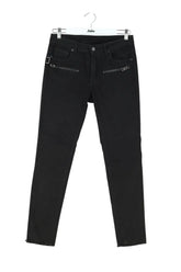 Jean droit Zadig & Voltaire Noir en Coton - élasthanne, taille L - Seconde Main