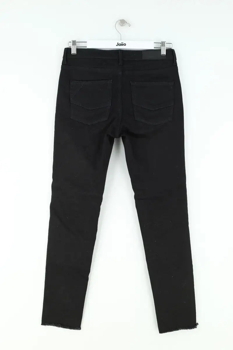 Jean droit Zadig & Voltaire Noir en Coton - élasthanne