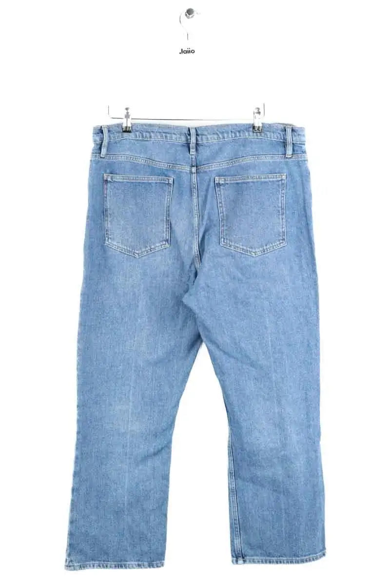 Jean Frame Bleu en Coton