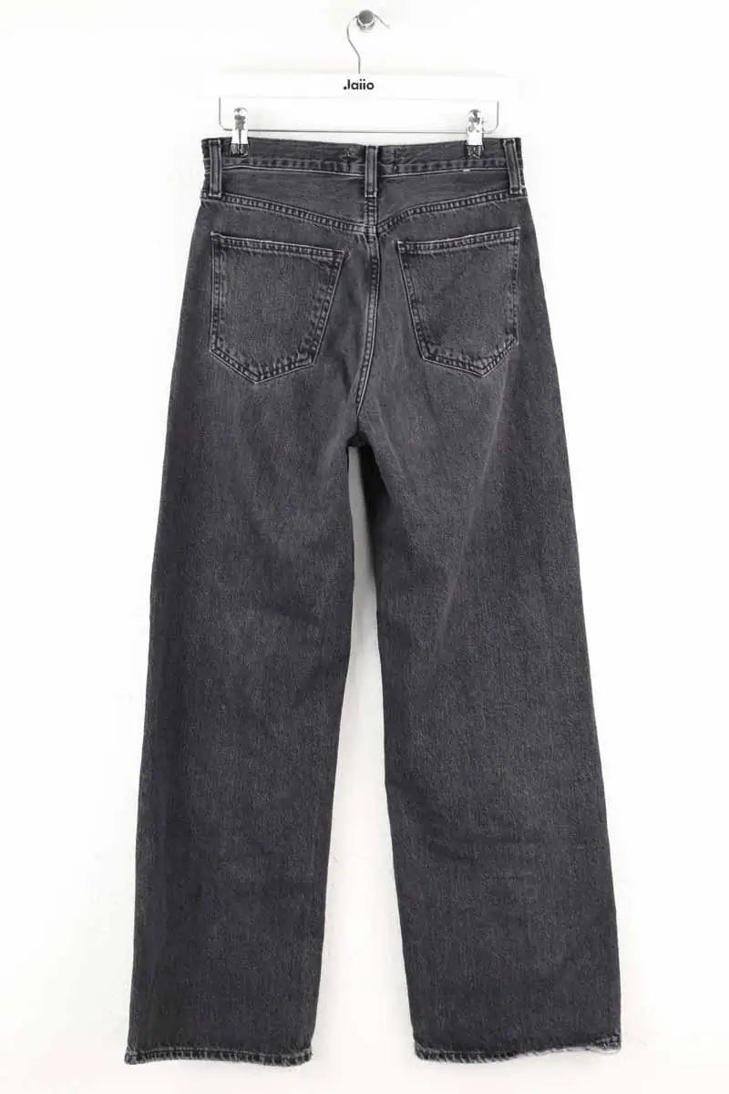 Jean large Agolde Anthracite en Coton