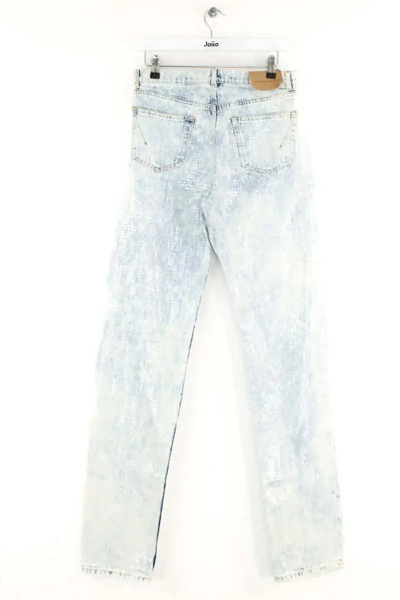 Jean large Alexandre Vauthier Blanc en Coton