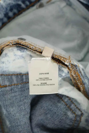 Jean large Alexandre Vauthier Blanc en Coton