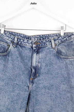 Jean large American Vintage Bleu en Coton