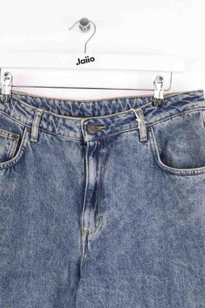 Jean large American Vintage Bleu en Coton