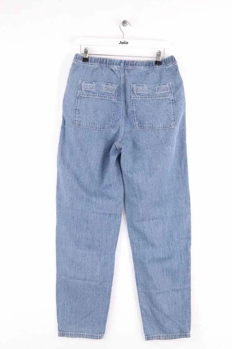 Jean large American Vintage Bleu en Coton