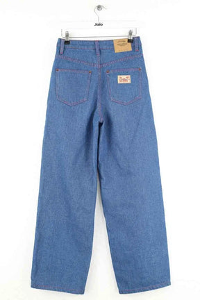 Jean large American Vintage Bleu en Coton
