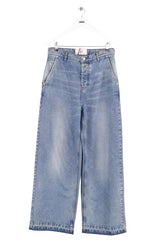 Jean large Ami Bleu en Coton, taille S - Seconde Main