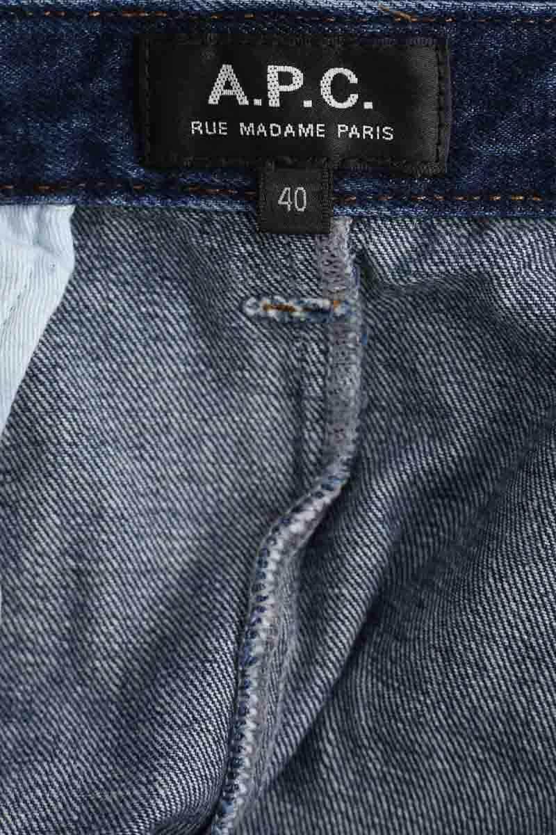 Jean large APC Bleu en Coton