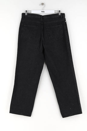Jean large APC Noir en Coton