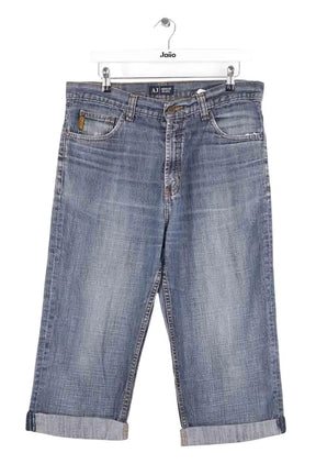 Jean large Armani Jeans Bleu en Coton, taille L - Seconde Main