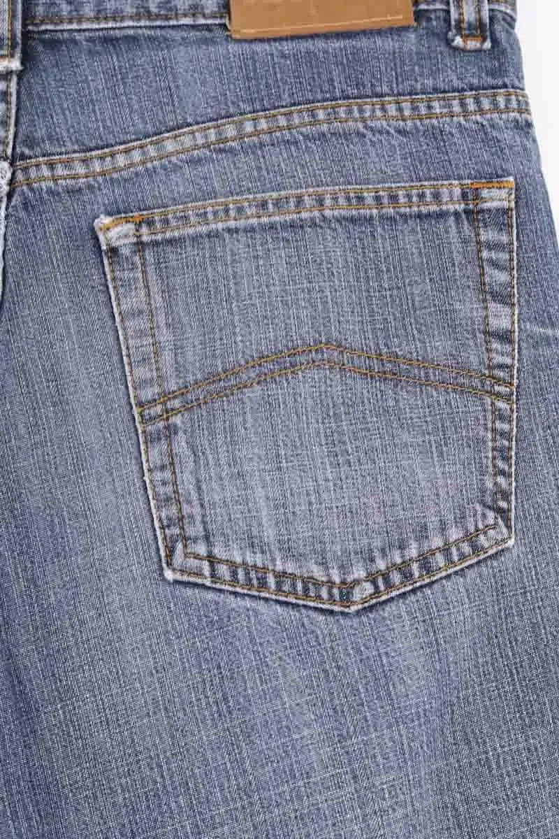 Jean large Armani Jeans Bleu en Coton