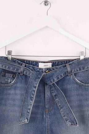 Jean large Ba&Sh Bleu en Coton