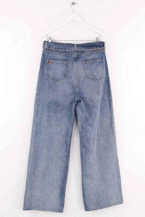 Jean large Ba&Sh Bleu en Coton