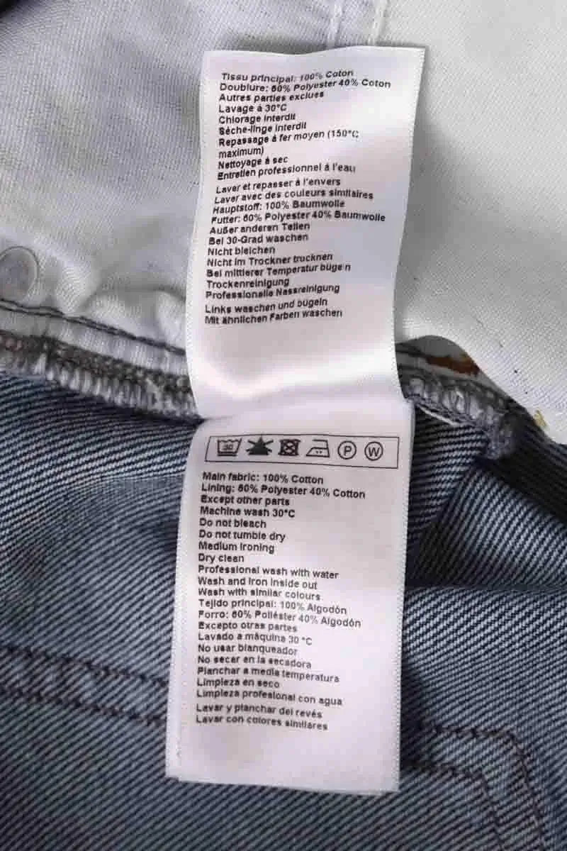 Jean large Ba&Sh Bleu en Coton