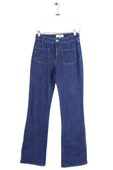 Jean large Ba&Sh Bleu en Coton, taille S - Seconde Main