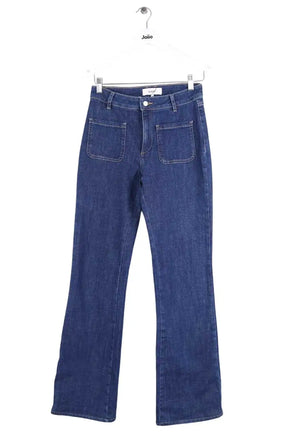 Jean large Ba&Sh Bleu en Coton, taille S - Seconde Main
