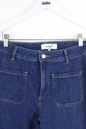 Jean large Ba&Sh Bleu en Coton