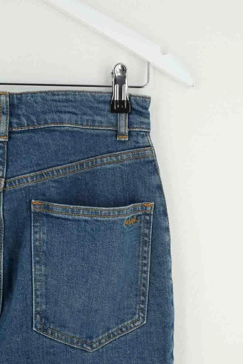 Jean large Ba&Sh Bleu en Coton