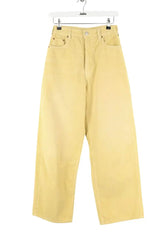 Jean large Bellerose Jaune en Coton, taille S - Seconde Main
