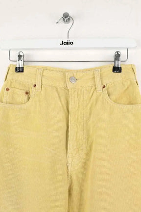 Jean large Bellerose Jaune en Coton