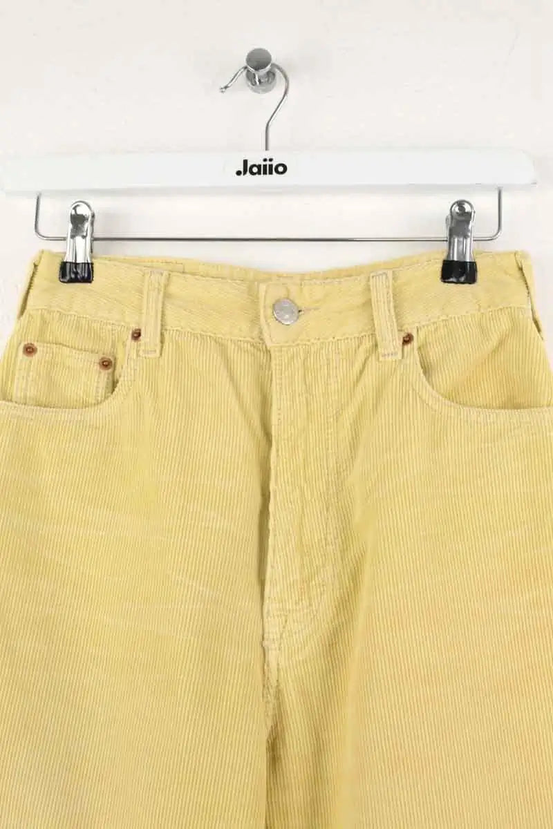 Jean large Bellerose Jaune en Coton