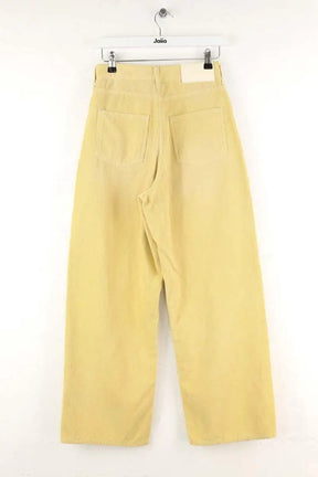 Jean large Bellerose Jaune en Coton