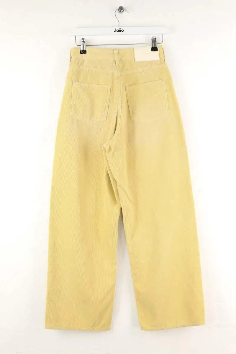 Jean large Bellerose Jaune en Coton