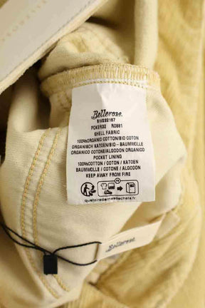 Jean large Bellerose Jaune en Coton