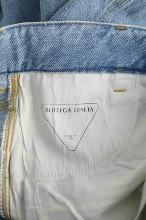 Jean large Bottega Veneta Bleu en Coton