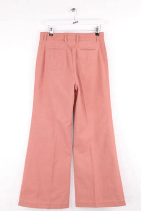 Jean large Chloé Rose en Coton