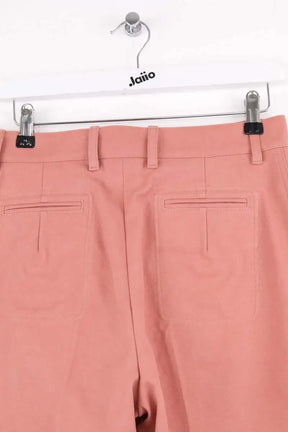 Jean large Chloé Rose en Coton
