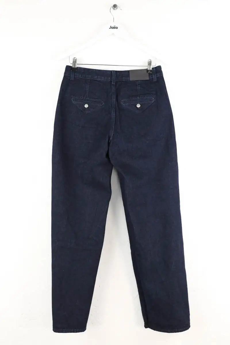 Jean large Closed Marine en Coton