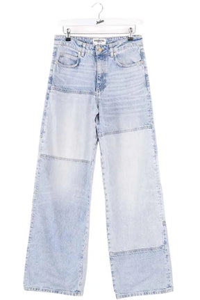 Jean large Essentiel Antwerp Bleu en Coton, taille S - Seconde Main