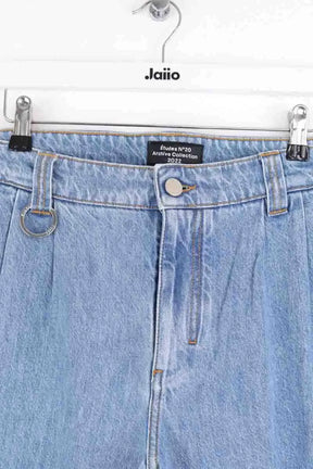 Jean large Etudes Bleu en Coton