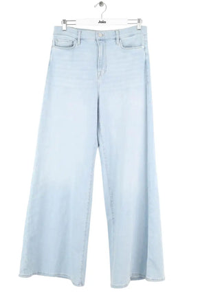 Jean large Frame Le palazzo Bleu en Coton, taille XL - Seconde Main