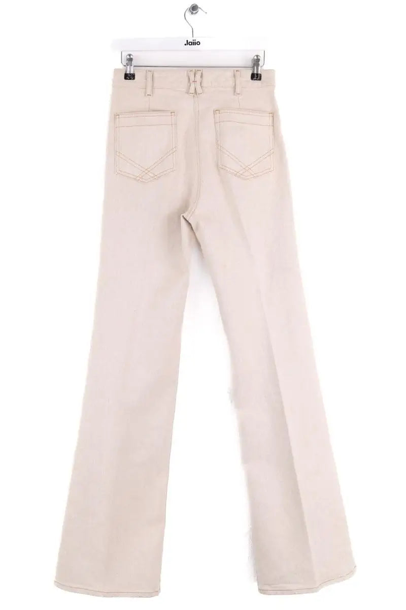 Jean large Gerard Darel Beige en Coton