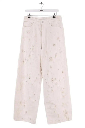 Jean large Haikure Ecru en Coton, taille L - Seconde Main